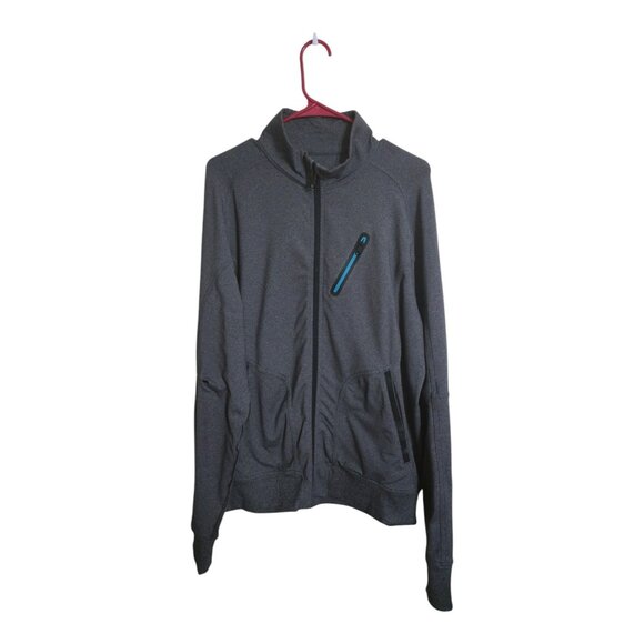Lululemon Jacket Men 2XL City Tech Heather Gray Athleisure Sportswear Training